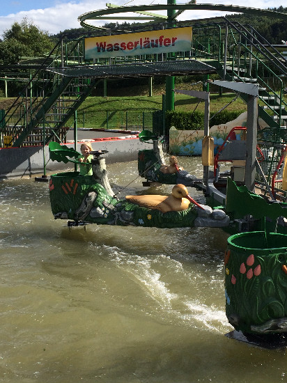 Auf Wasser kann man gar nicht laufen...